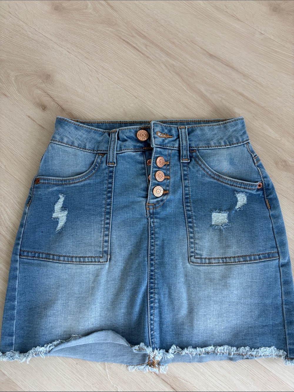 Girls Jean Skirt